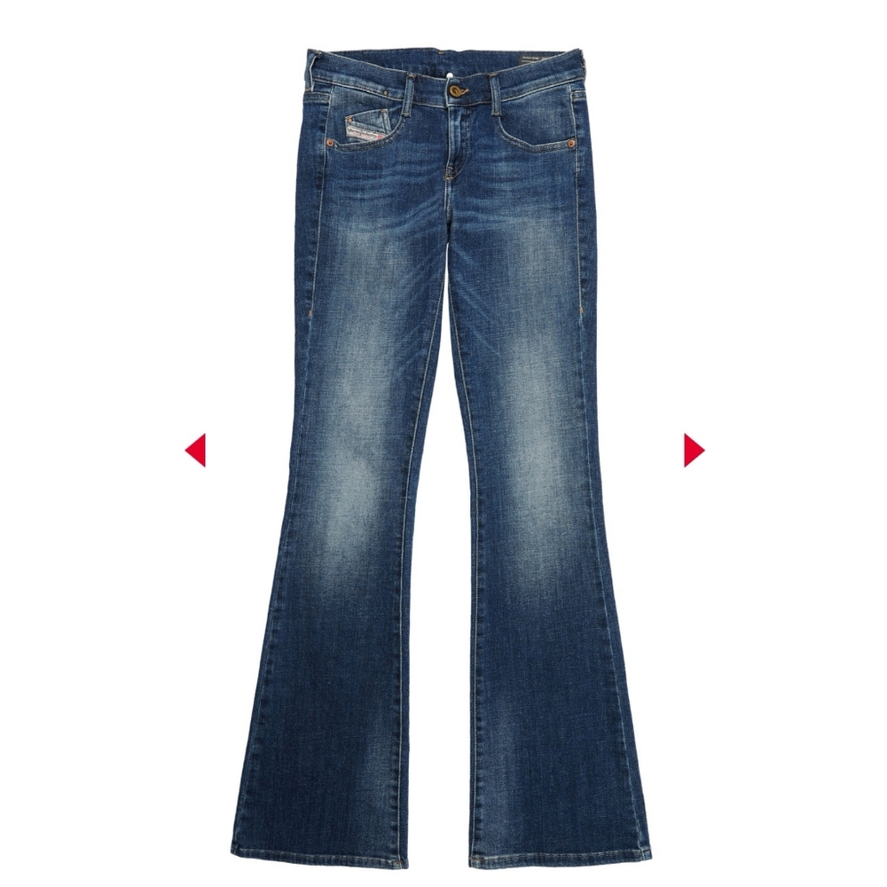 I used to work at Diesel and I bought these, but it's too long.